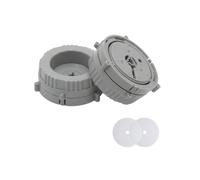 1 Par de Adaptadores de Buje NAB con Espaciadores de Ajuste de Altura de Silicona para Máquinas de Cinta de Carrete Abierto para Tascam TEAC