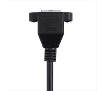 1 par de adaptadores XLR de 3 pines a RJ45 hembra. Conector RJ45 a XLR.