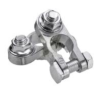 1 par de aleación de Zinc polo positivo y negativo Auto coche 12V tornillo de estilo de coche abrazadera conector batería Clip Terminal A7J1