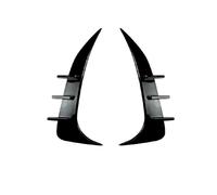 1 par de alerones divisores de Parachoques Traseros compatibles con BMW Serie 2 F44 Gran Coupé M Sport 2020+ con Toma de Aire y Deflector Trasero.(Glossy Black)