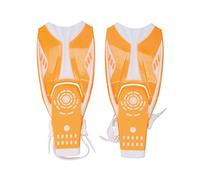 1 par de aletas de natación ajustables TPR TEL ABIERTO ANTERA DE BUCHO LARGO PARA SIN CORQUE (L)