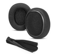 1 par de Almohadillas Auriculares y Diadema de Repuesto para Crusher EVO Auriculares Compatible con Skullcandy Crusher EVO Wireless Auriculares(Tejido Almohadillas de Repuesto para Auriculares)