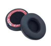 1 Par De Almohadillas De Repuesto para Los Oídos, Almohadillas Redondas, Cubiertas para Los Oídos, Auriculares Intrauditivos Inalámbricos, para Beats Solo2 Solo3, Negro
