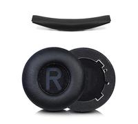 1 par de almohadillas de repuesto y 1 diadema para auriculares JBL TUNE600BTNC, TUNE660NC, con espuma viscoelástica, diseño ergonómico, fácil instalación, aislamiento y comodidad (negro)