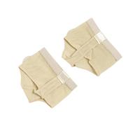 1 par de Almohadillas for Patas de Danza lírica, Medias Suelas for Zapatos de Baile for Danza del Vientre(Apricot,XL)