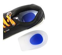 1 par de almohadillas gel silicona for el talón: almohadilla for calzado que absorbe los impactos, alivia espolón calcáneo y dolor (talla L)(L)