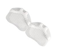 1 par de almohadillas metatarsianas reutilizables de silicona para antepié para mujer, plantillas de zapatos de tacón alto, cojines de pie