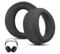 1 par de almohadillas para auriculares Ps5 para Sony Ps5 Pulse 3D, PS5 para accesorios Sony, almohadillas de repuesto profesionales de tela de malla para mayor comodidad y durabilidad (negro)