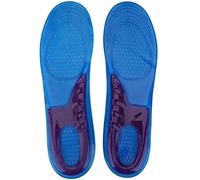 1 par de almohadillas para zapatos deportivos unisex de silicona suave antigolpes para plantillas de pies (L 44-50 yardas)