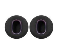 1 par de almohadillas suaves de malla/Ice Cool/piel de cordero para auriculares de superficie, 1 2 auriculares, esponjas, orejeras, funda de cojín
