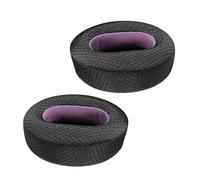 1 par de almohadillas suaves de malla/Ice Cool/piel de cordero para auriculares de superficie, 1 2 auriculares, esponjas, orejeras, funda de cojín