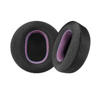 1 par de almohadillas suaves de malla/Ice Cool/piel de cordero para auriculares de superficie, 1 2 auriculares, esponjas, orejeras, fundas de repuesto