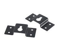 1 par de altavoces de pared para sistemas de sonido envolvente y equipo de música, soporte de metal seguro