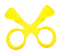 1 par de anillos de pie para cama para caminar, ejercicio, diseño de color brillante, seguro y resistente para cunas y corralitos, aumenta la confianza de pie y caminata
