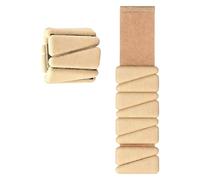 1 par de ayuda multiusos para entrenador de pesas para tobillo y muñeca con inserciones ajustables Diseño elástico cómodo Amplia aplicación Correa de pesas de tobillo de silicona ajustable para