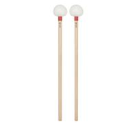 1 par de baquetas con mango de madera de arce con cabeza de fieltro suave, banda de percusión, timbales, martillo de tambor, cabeza de fieltro, cómoda mano