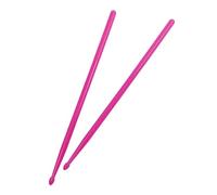 1 par de baquetas de 5 A clásicas de nailon y plástico para tambores para niños y adultos, instrumentos musicales