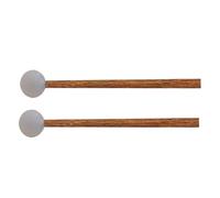 1 par de baquetas de acero para tambor de lengua, baquetas de percusión de goma suave para batería infantil y practicante, lengua de acero