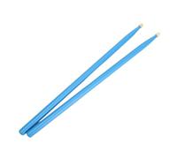 1 par de Baquetas de Práctica para Baterista, Baquetas de Jazz de Madera de Arce 5A, Accesorio de Instrumento de Repuesto para Adultos, Niños Principiantes (BLUE)