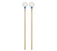 1 par de baquetas de tambor de fieltro suave para instrumentos de percusión