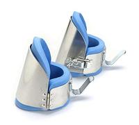 1 Par De Botas De Gravedad De Inversión Botines De Gravedad De Tobillo De Aluminio Terapia Gimnasio Fitness Colgar La Columna Vertebral Volver Equipo De Entrenamiento Deportivo-Azul_Los 21 * 12 * 22Cm