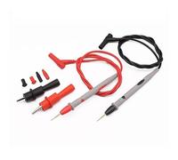 1 par de cables de prueba para multímetro de alta resistencia, 1 m, 1000 V/20 A, cable de prueba para multímetro