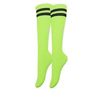 1 par de calcetines de fútbol, calcetines de entrenamiento deportivo de longitud larga, calcetines de fútbol de longitud larga unisex, calcetines de fútbol transpirables para jugar al fútbol
