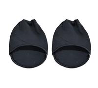 1 par de calcetines de malla invisible para mujer, para inserción alta, antideslizantes, medias plantillas para antepié, calcetines para los dedos de los pies, calcetines para mujer