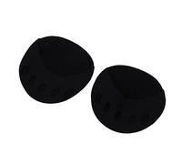 1 par de calcetines invisibles para mujer, con encaje, para inserción alta, antideslizantes, medias plantillas para antepié, almohadillas para antepié, calcetines para mujer