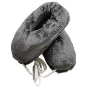 1 Par De Calentadores De Pies Recargables Por USB For Hombres Y Mujeres, Antideslizantes Y Recargables For El Hogar, Ideales For El Invierno(Gray)