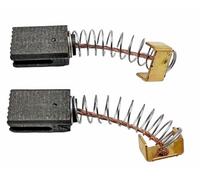 1 par de carbones de motor con muelle para Einhell Royal HEC 551 cortasetos escobillas de carbón