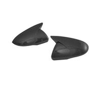 1 par de Carcasas para Espejo retrovisor Lateral de Fibra de Carbono Negro Brillante para KIA Optima K5 (2011-2015, 2016-2020)