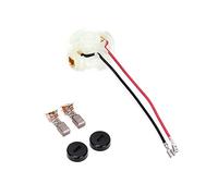 1 par de cepillos de carbono + 1 soporte para cepillo + 2 fundas para cepillo CB430 compatible con Makita BGA450/BGA452/DGA452/GA400/BGA402/GA400D
