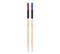 1 par de cepillos de tambor de doble cabeza, percusiones de alambre, accesorios para instrumentos