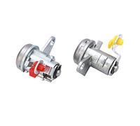 1 par de Cilindros de Cerradura de Puerta de Coche con Llaves de Repuesto a Prueba de óxido para AE110 1996-2002