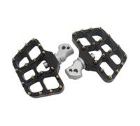 1 Par De Clavijas Pie Motocicleta Aluminio Antideslizantes Pedales Reposapiés Anchos Estriberas Traseras Giratorias para Harley Pan America 1250S 1250