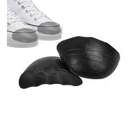 1 par de cojines ajustables de espuma de poliuretano, reductor de tamaño medio para zapatos grandes, diseño de cabeza y puntiaguda para botas, tacones, mocasines, detiene el deslizamiento de