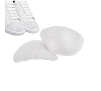 1 par de cojines ajustables de espuma de poliuretano, reductor de tamaño medio para zapatos grandes, diseño de cabeza y puntiaguda para botas, tacones, mocasines, detiene el deslizamiento de
