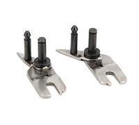 1 par de componentes de leva de Metal izquierdo + derecho para máquina de tejer KH260 KH270
