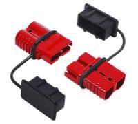 1 par de conectores de batería, kit de conector rápido de carga de remolque de 50 A (2 unidades).