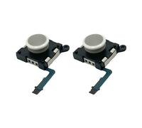 1 par de consola de juegos Thumbstick accesorio de juego 3D analógico Thumb Stick pieza de reparación fácil instalaciónJoystick controlador Stick