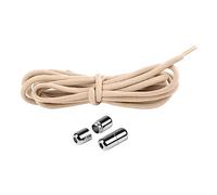 1 Par de Cordones Elásticos Sin Atar Con Cierre Rápido Cordones Elásticos Con Cápsula De Metal Cordones Sin Lazo Con Cápsulas Cierre De Metal Cinta De Zapato Sin Tie Shoelaces Para Deportes