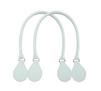 1 par de Correas de Cuero con Asas largas y Cortas para Bolso de Mano O Bag, Redondas y concisas, con Hebilla en D para Bolso de Mano clásico Mini Obag para Mujer