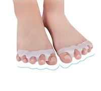 1 par de Corrector Hallux Valgus, espaciador de dedos de gel, alivio del dolor de juanetes