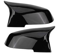 1 par de Cubierta de Espejo retrovisor Cubierta de Espejo de ala para 220i 328i 420i F20 F21 F22 F30 F32 F33 F36 X1 E84 múltiples Estilos para Elegir (Glossy Black)