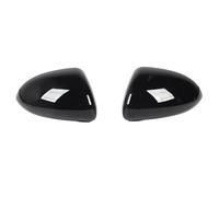 1 par de cubiertas para espejos de puerta, izquierda y derecha; tapas para espejos retrovisores compatibles con D y E (2006-2019); elegantes tapas impermeables de (Negro 1648800211)