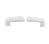 1 Par De Cubiertas Para Espejos Retrovisores Laterales Para GMC Para Sierra 1500 2019 2020 2021 2022 Carcasas Cromadas Para Puertas Laterales. Cubierta Espejo Retrovisor(Blanco)