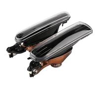 1 par de cubiertas para faros antiniebla delanteros traseros para BMW Serie 3 E46 de 4 puertas 1999-2001 Piezas Repuesto