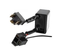 1 par de decodificador convertidor de polaridad invertida de faros | Adaptador de arnés de interruptor polar positivo negativo for lámpara de xenón H4 LED de coche