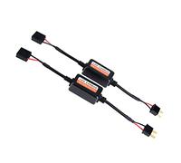 1 par de Decodificador LED, Decodificador de Faros LED para Coche, Radio Audio, Filtro Cancelador de Errores Antiinterferencias para H7